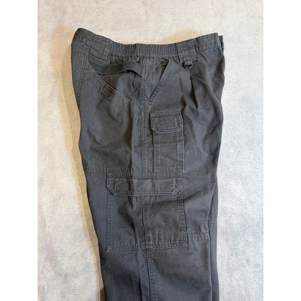 5.11 Tactical Series 74251 Mens Black Cotton Canvas Cargo Pants 34x34 - Picture 2 of 6